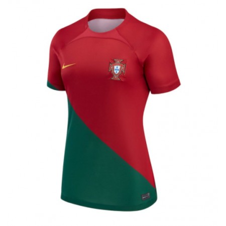 Portugal Kvinde Hjemme VM 2022 - Fodboldtrøjer (S/S)
